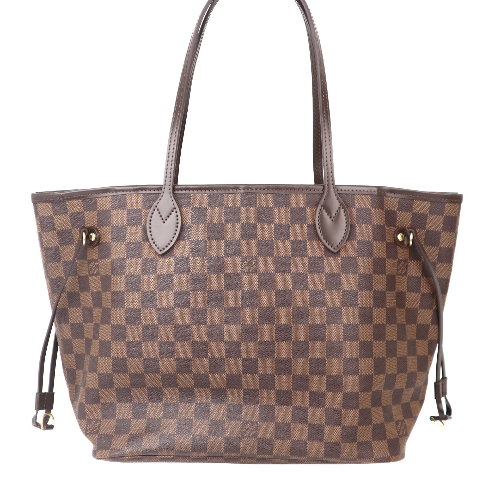 C1021  LOUIS VUITTON Neverfull MM Damier Ebene Tote Bag-Pre Owned