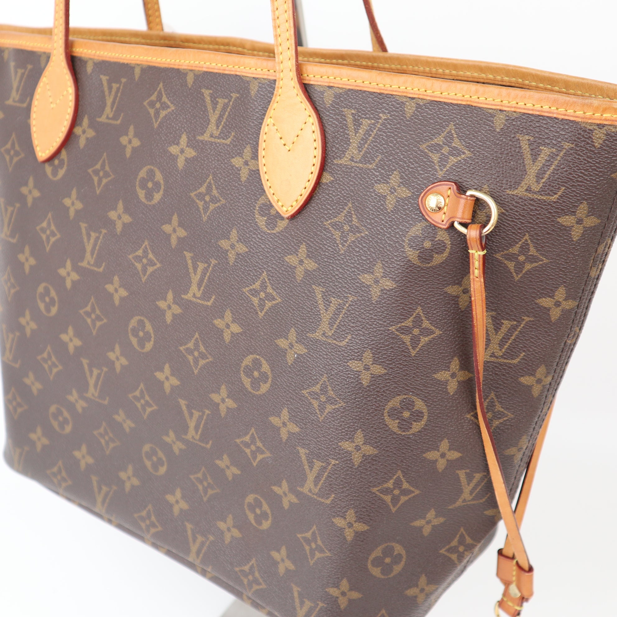 C1020 Louis Vuitton  Neverfull MM Monogram Canvas tote bag-Pre Owned