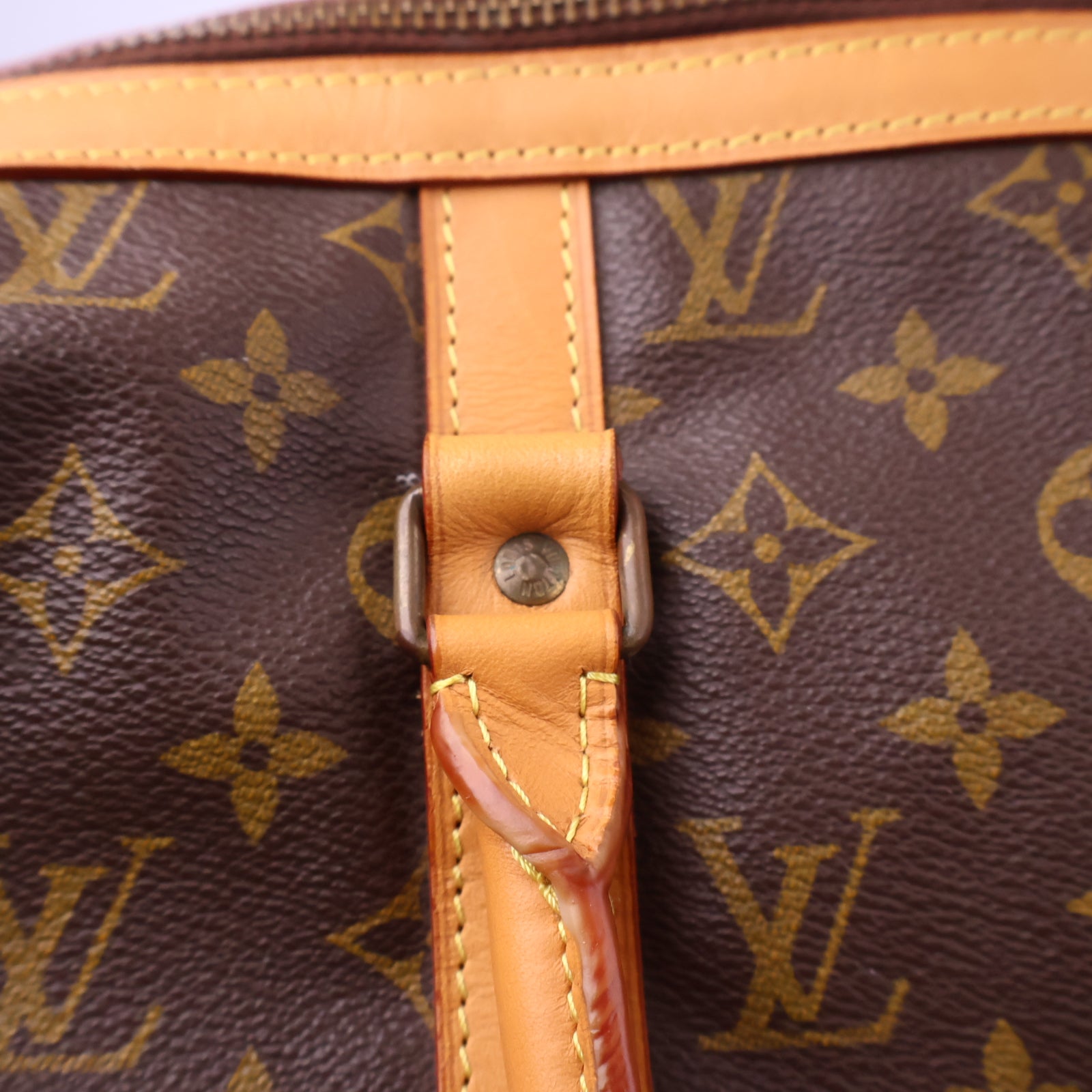 J3198R Louis Vuitton Tote Bag Monogram Sac Souple 35 | Pre-Owned Like New Brown Monogram Canvas