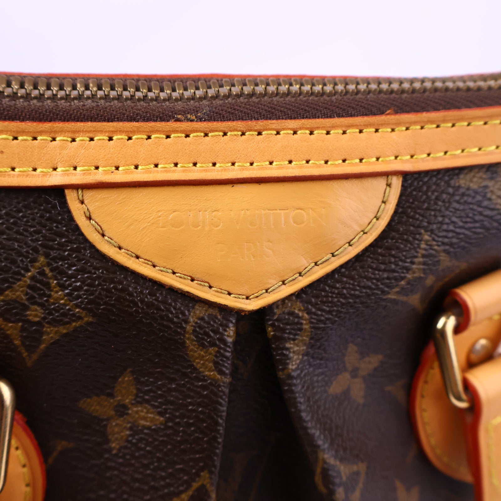 J3195R Louis Vuitton Shoulder Bag Monogram Palermo PM | Pre-Owned Excellent Brown Monogram Canvas