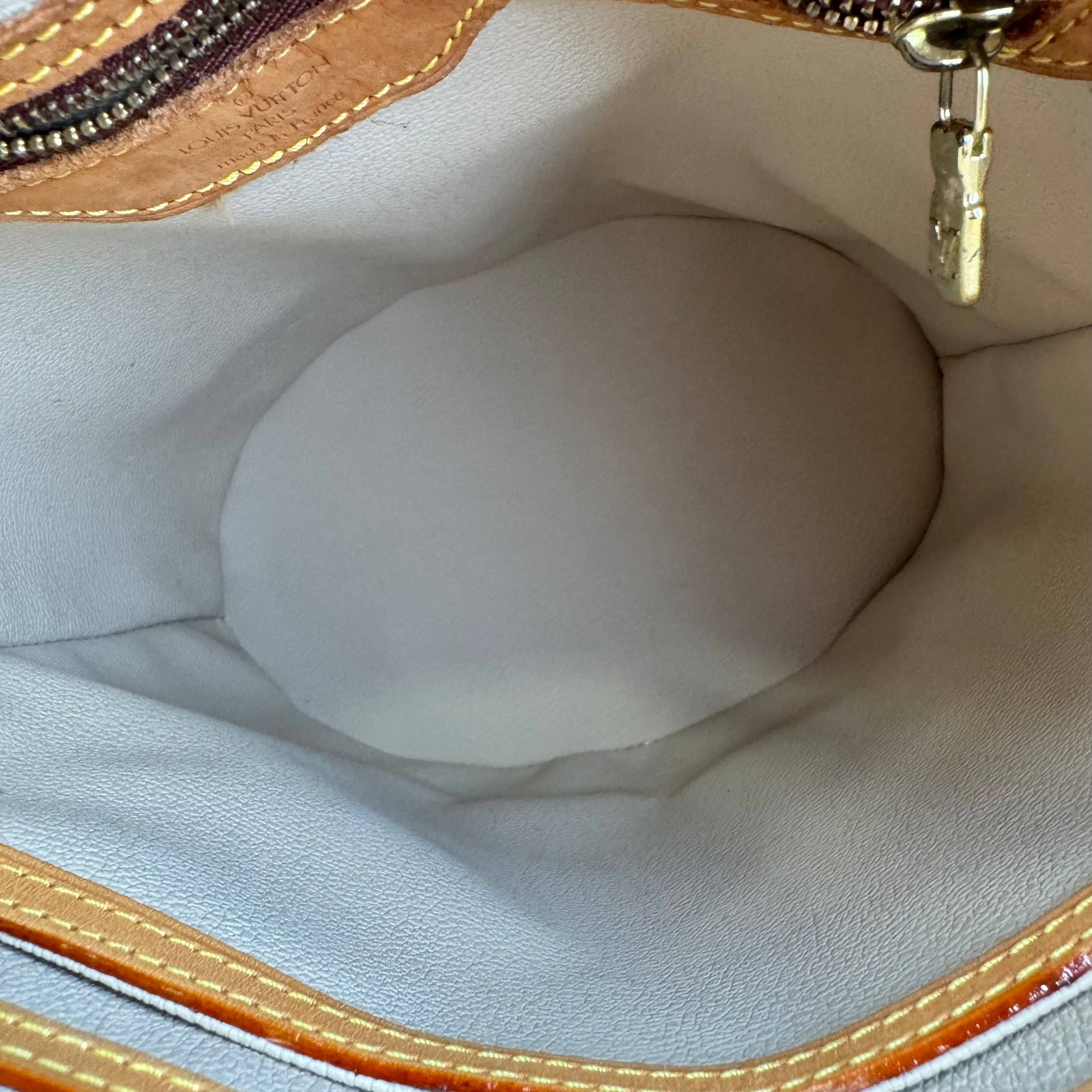 J1672 Louis Vuitton Petit Monogram Canvas bucket bag- Pre Owned