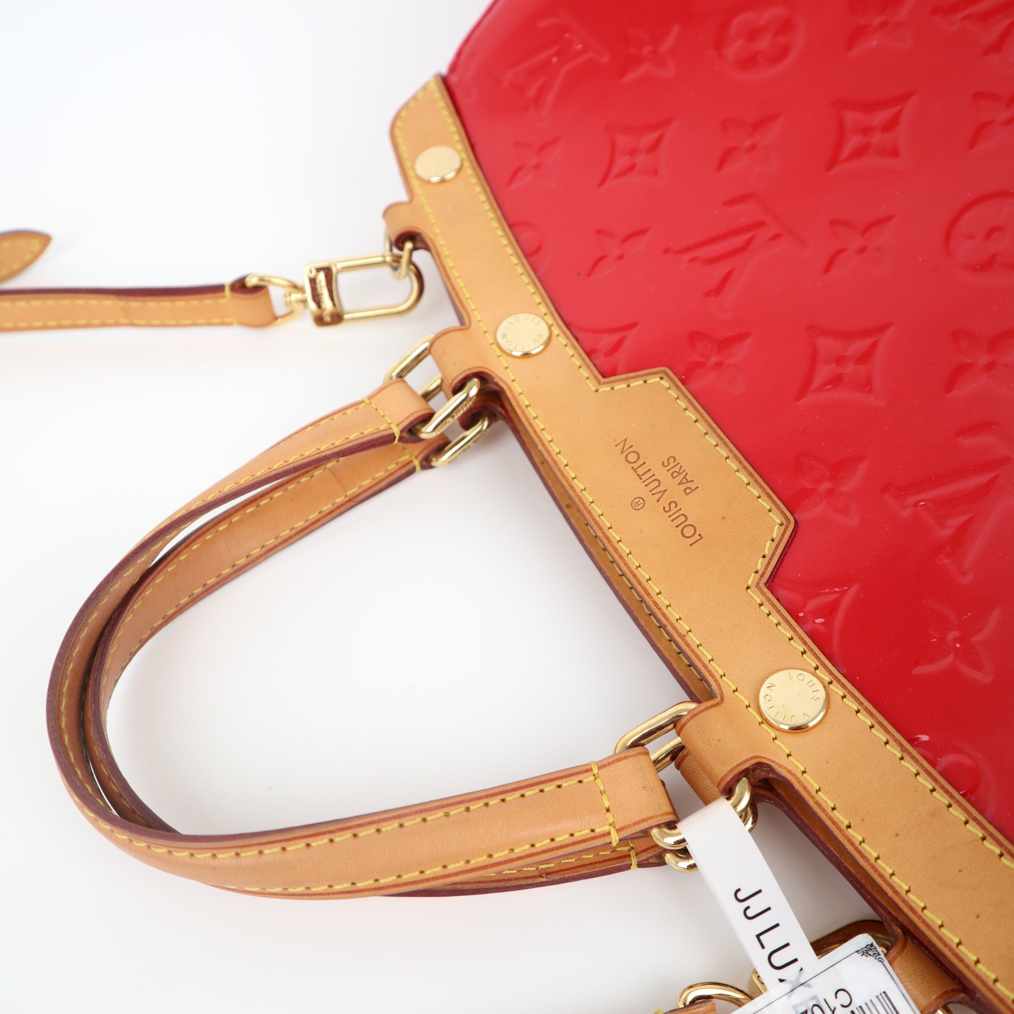 C1022 Louis Vuitton Monogram Vernis Brea MM Satchel  Shoulder Bag- Pre Owned