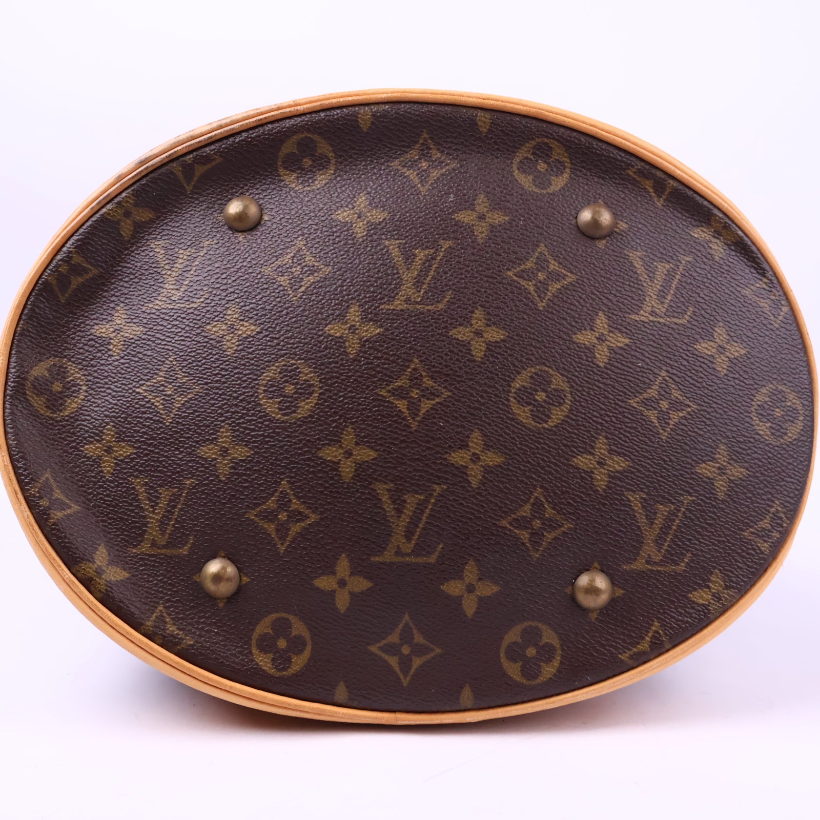 J3199R Louis Vuitton Bucket Bag Monogram GM Bucket | Pre-Owned Like New Brown Monogram Canvas
