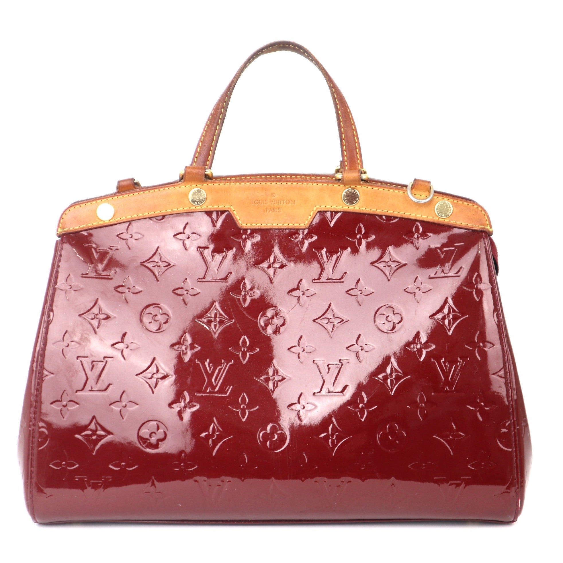 C1024 LOUIS VUITTON Vernis Brea MM-Pre Owned
