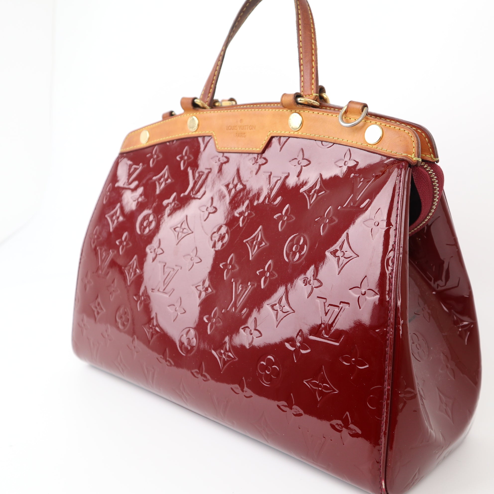 C1024 LOUIS VUITTON Vernis Brea MM-Pre Owned