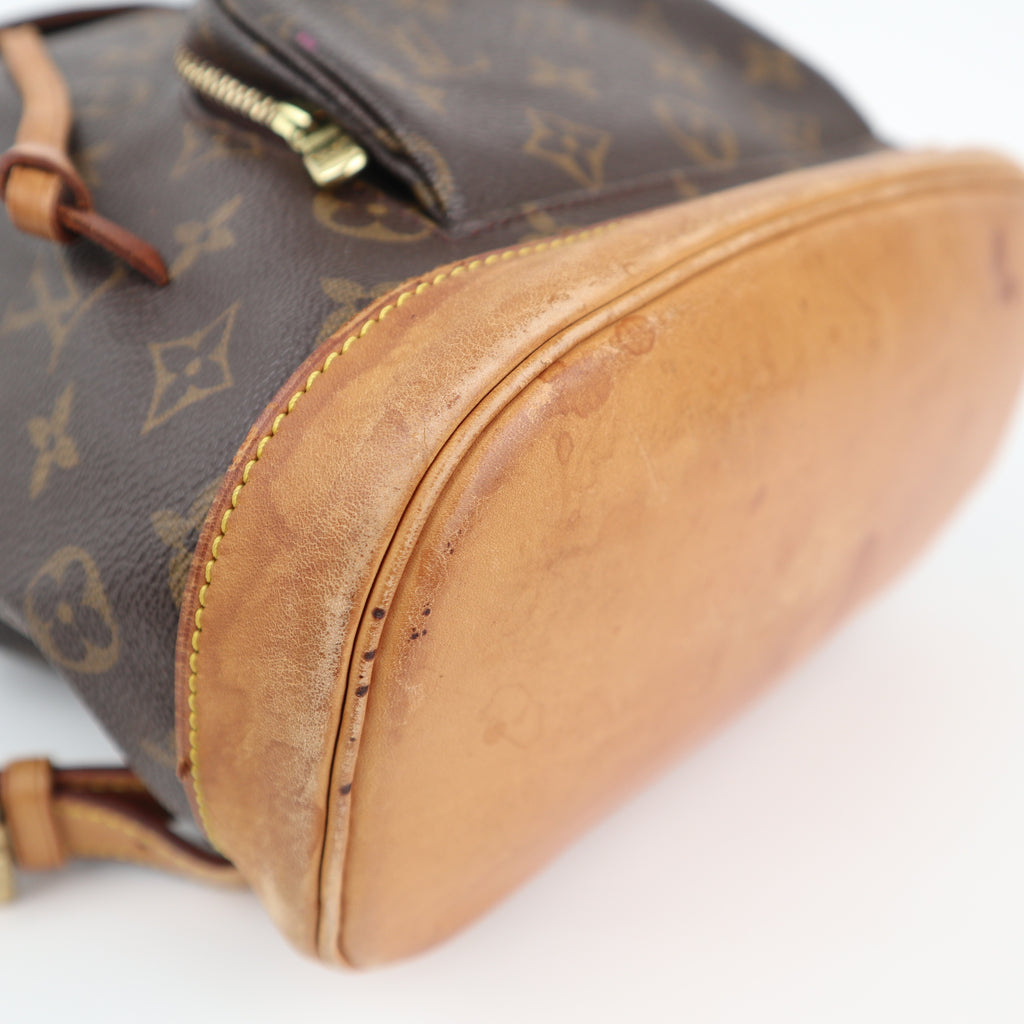 C2422 Louis Vuitton Backpack Vintage Montsouris | Pre-Owned Good