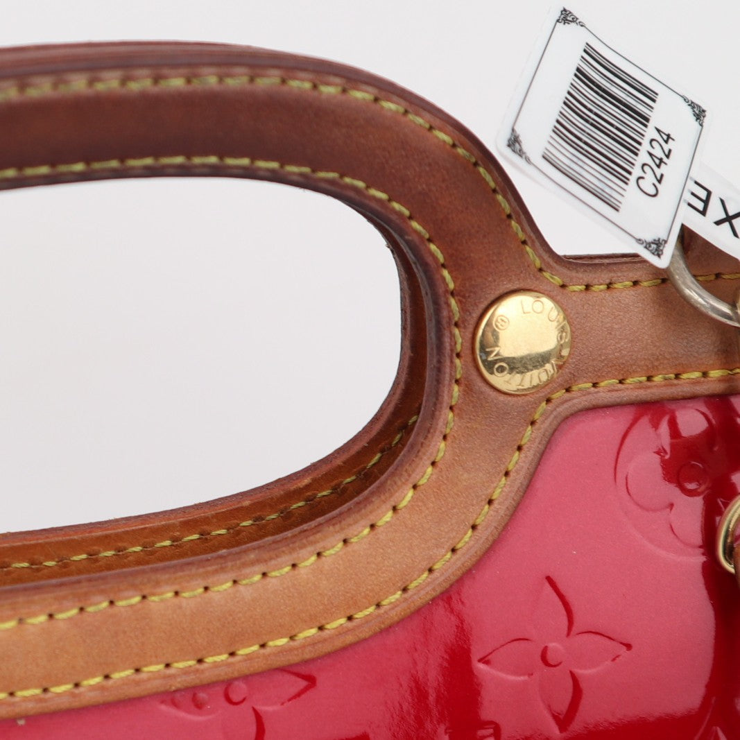 C2424 Louis Vuitton Tote Bag Roxbury Vernis dAmour Drive Pomme | Pre-Owned Very Good Red Leather, Patent leather