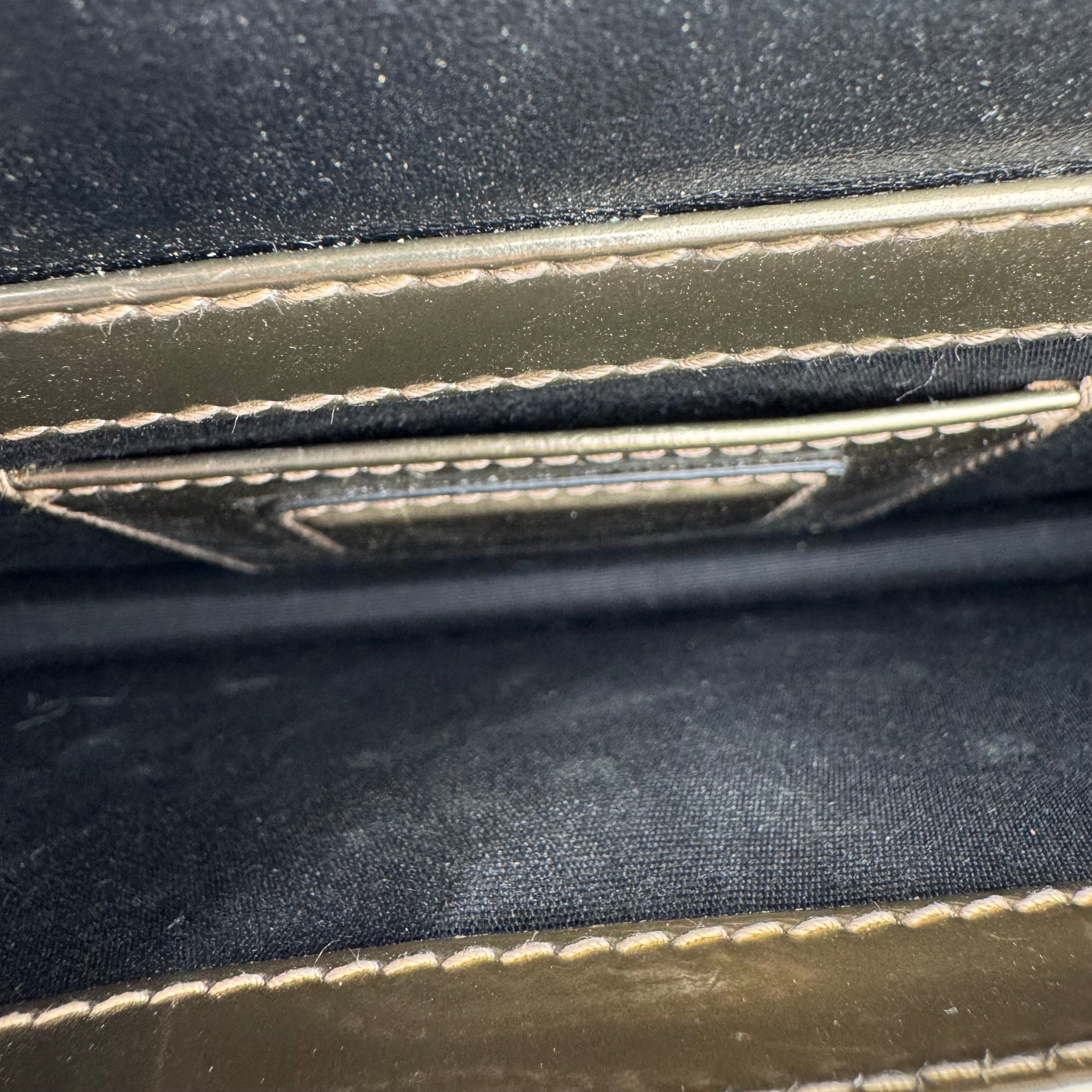J1640 Bvlgari Leather Serpenti Reverse Micro Bag- Pre Owned