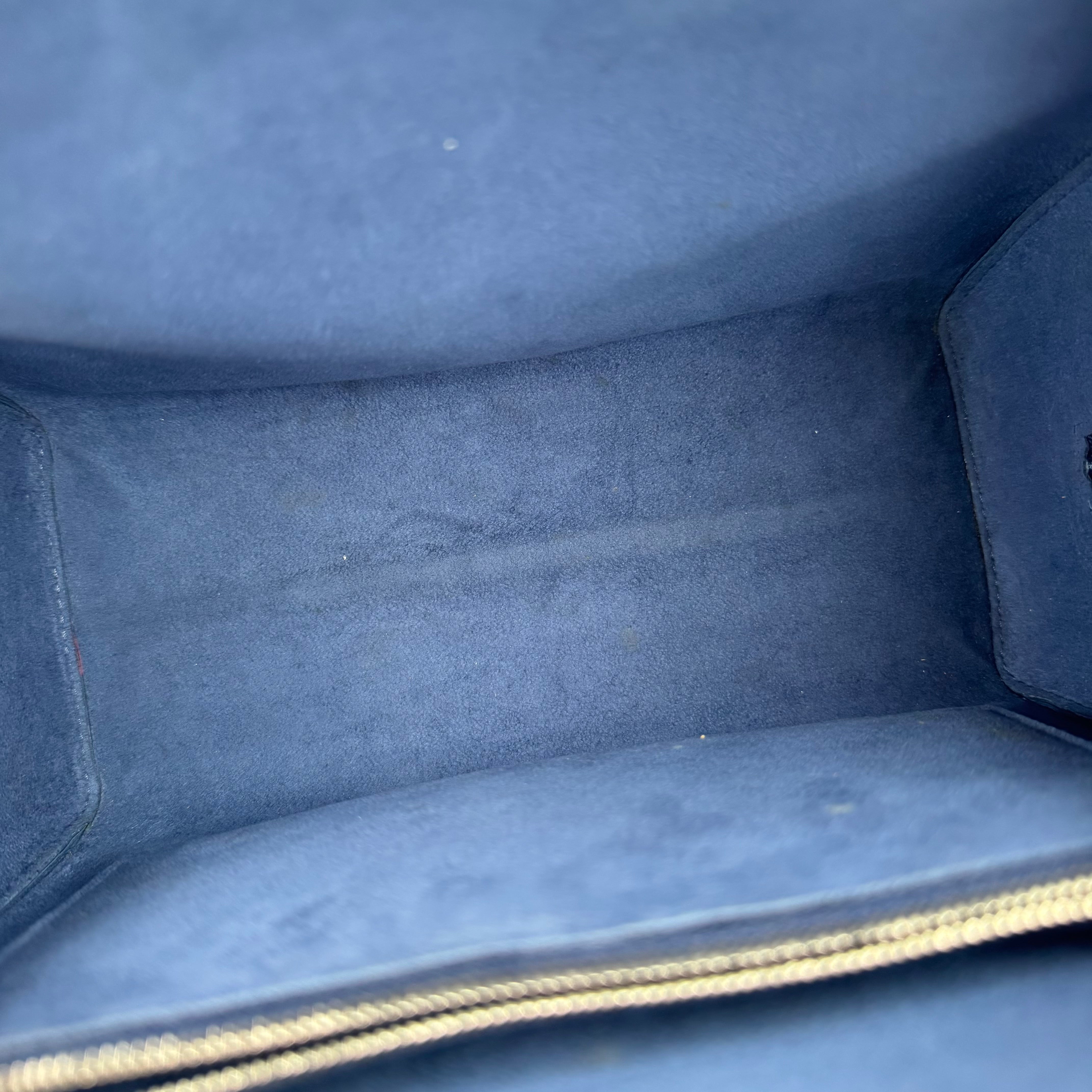 J1637 Louis Vuitton Epi Pont-Neuf  Blue Handle Bags- Pre Owned