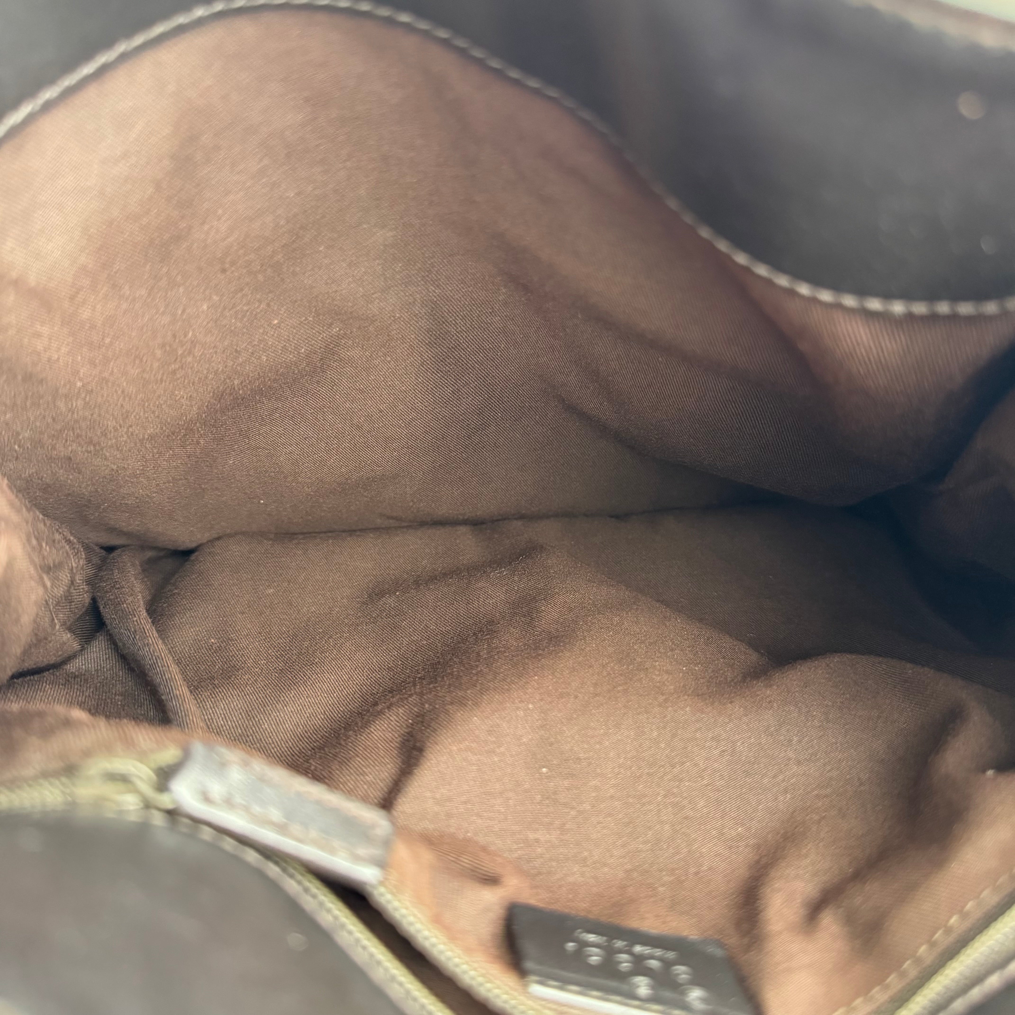 J1621 GUCCI Gifford GG Monogram Canvas Bag- Pre Owned