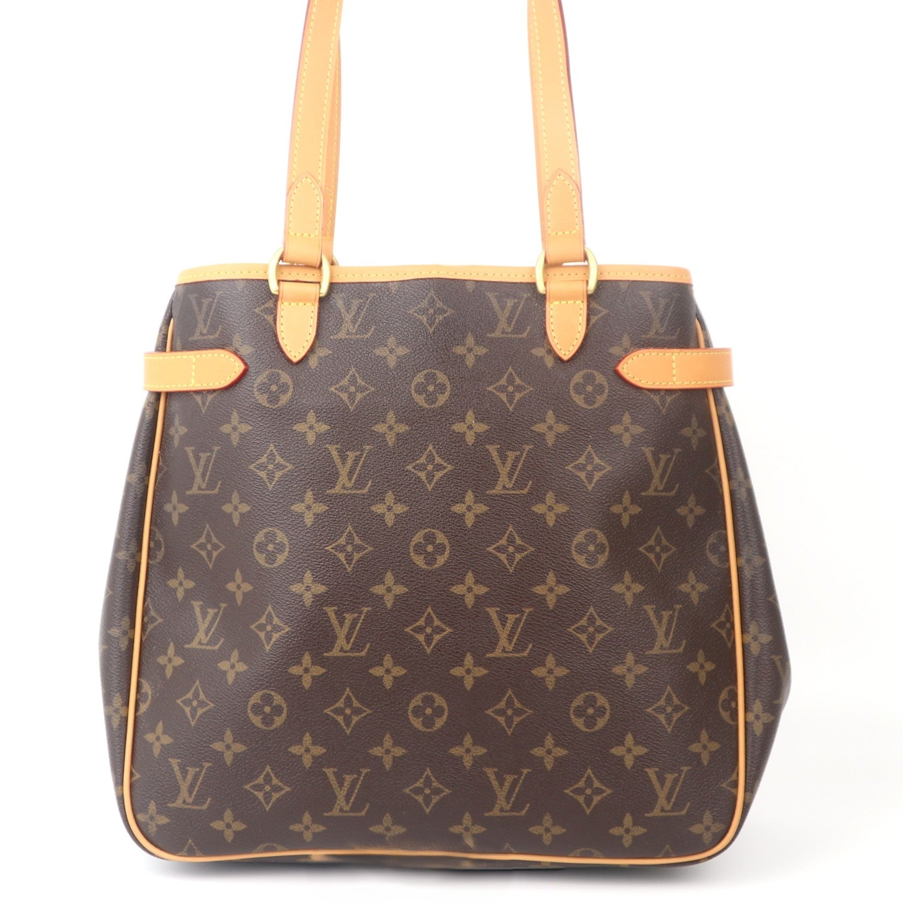 c1030 LOUIS VUITTON Batignolles Vertical Monogram Shoulder Tote Bag -Pre Owned