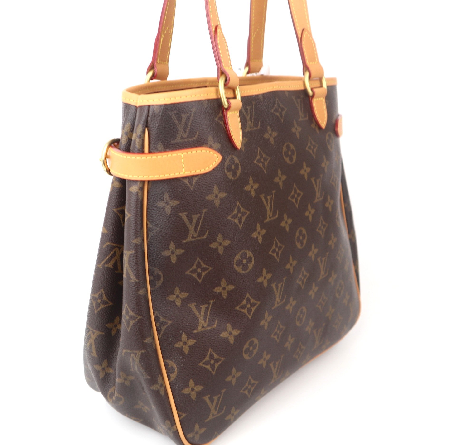 c1030 LOUIS VUITTON Batignolles Vertical Monogram Shoulder Tote Bag -Pre Owned