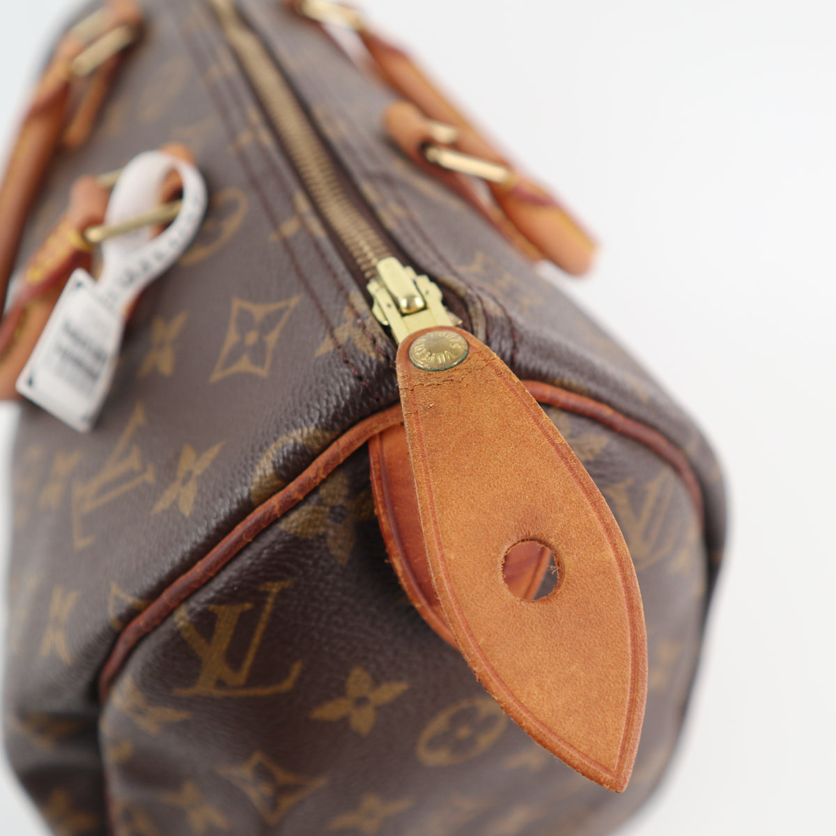 C2431 Louis Vuitton Top Handle Bag Speedy 30 Monogram Canvas | Pre-Owned Very Good Brown Canvas Monogram