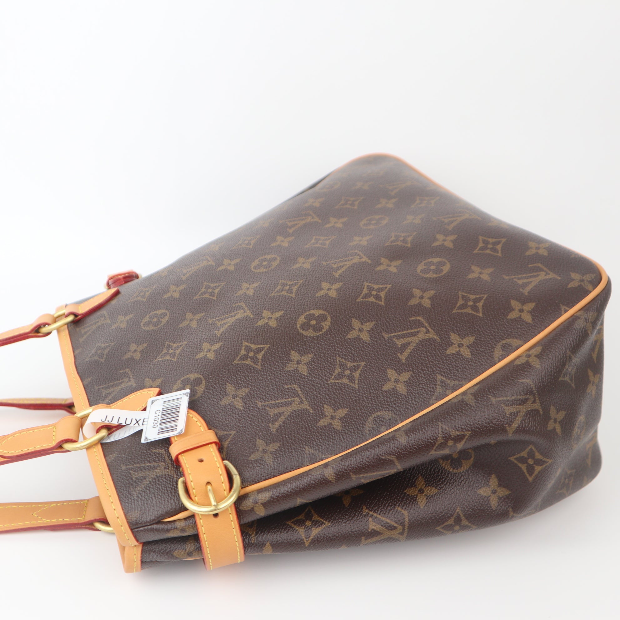 c1030 LOUIS VUITTON Batignolles Vertical Monogram Shoulder Tote Bag -Pre Owned
