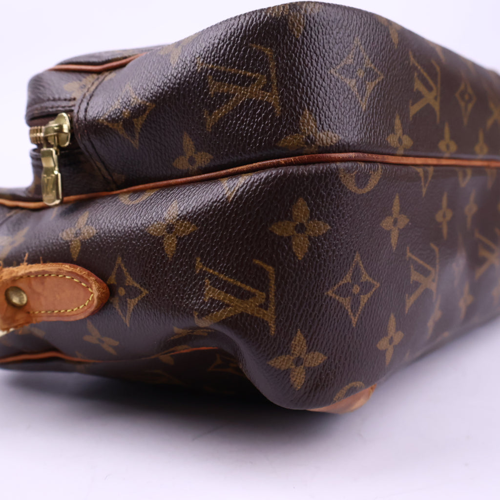 J3190 Louis Vuitton Shoulder Bag Nile Monogram | Pre-Owned Excellent Brown Coated canvas, leather trim Monogram
