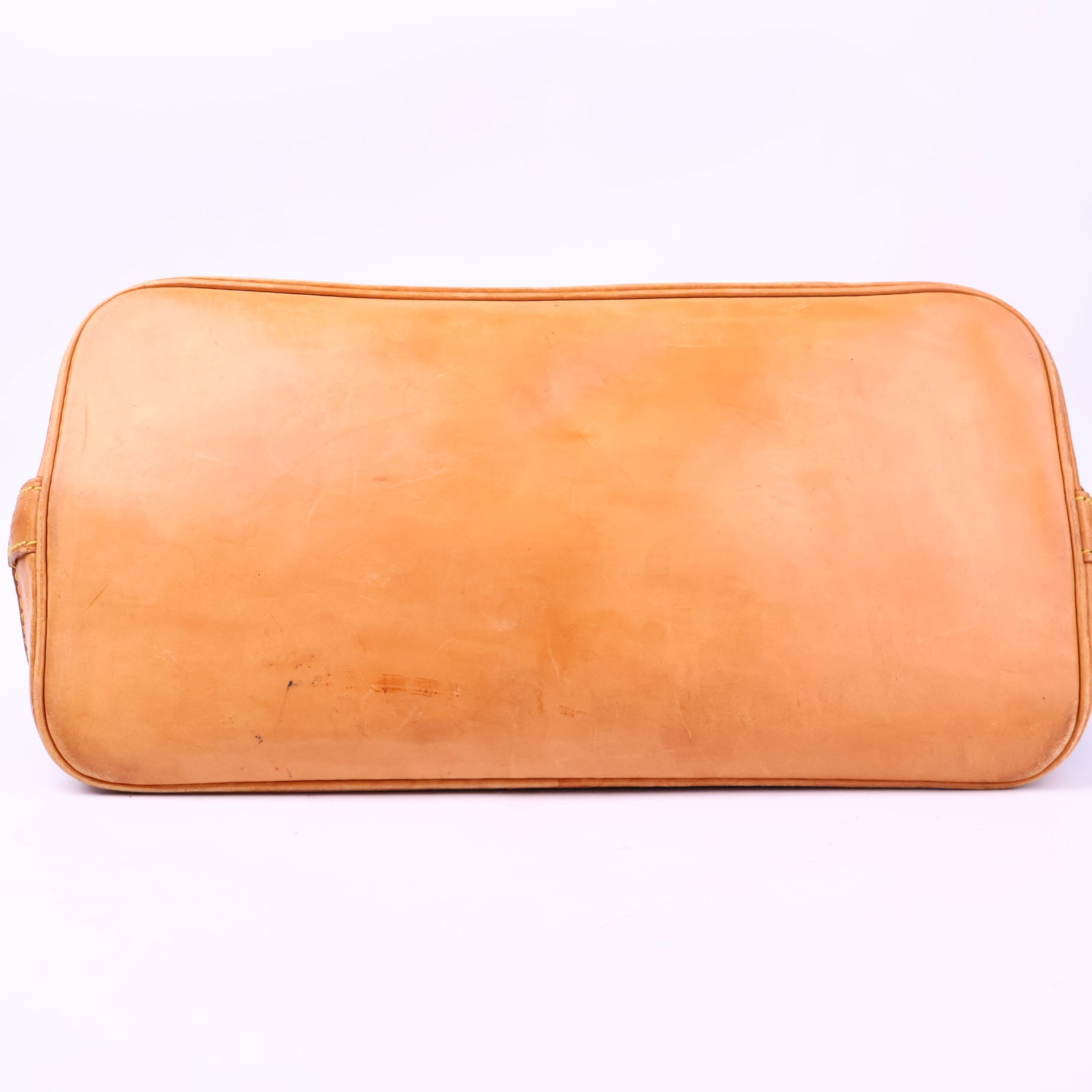 J3191# Louis Vuitton Top Handle Bag Alma PM | Pre-Owned Excellent Canvas, leather trim