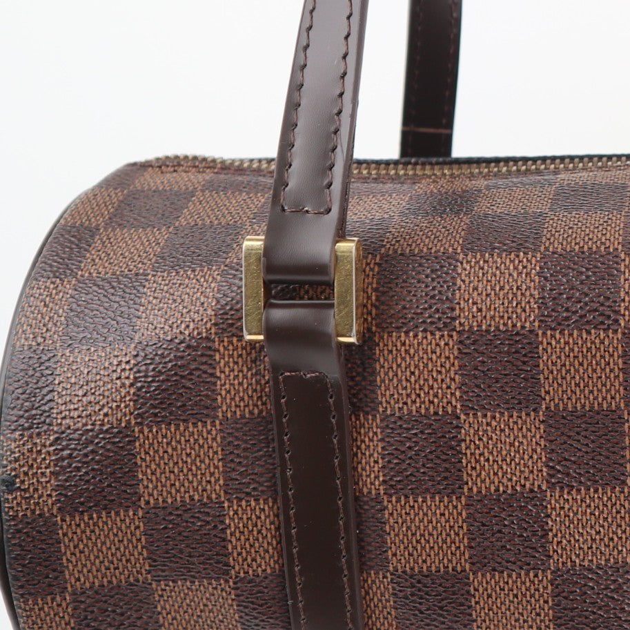 C2435R Louis Vuitton Shoulder Bag Damier Ebene Papillon 26 | Pre-Owned Excellent Brown Canvas Damier Ebene