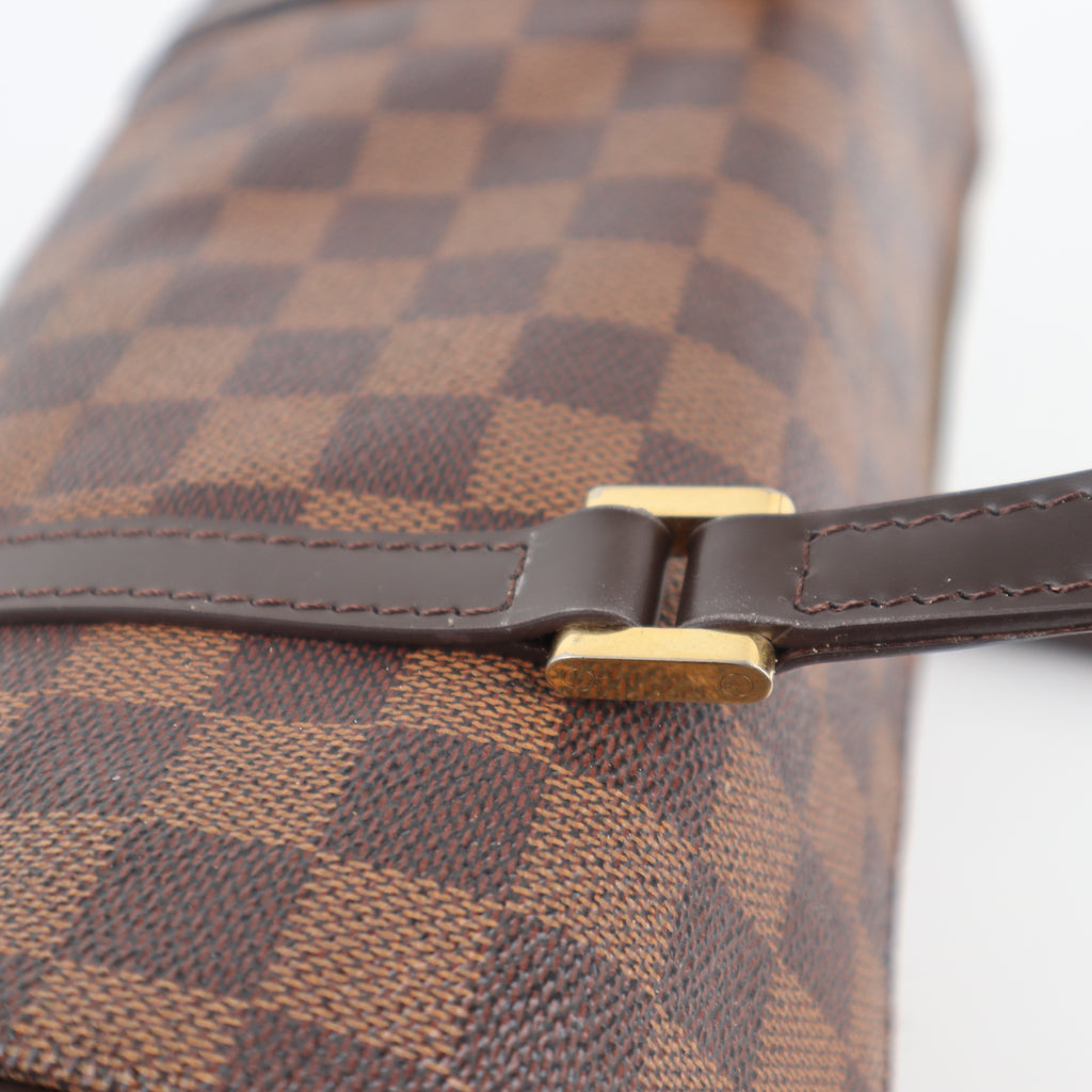 C2435R Louis Vuitton Shoulder Bag Damier Ebene Papillon 26 | Pre-Owned Excellent Brown Canvas Damier Ebene