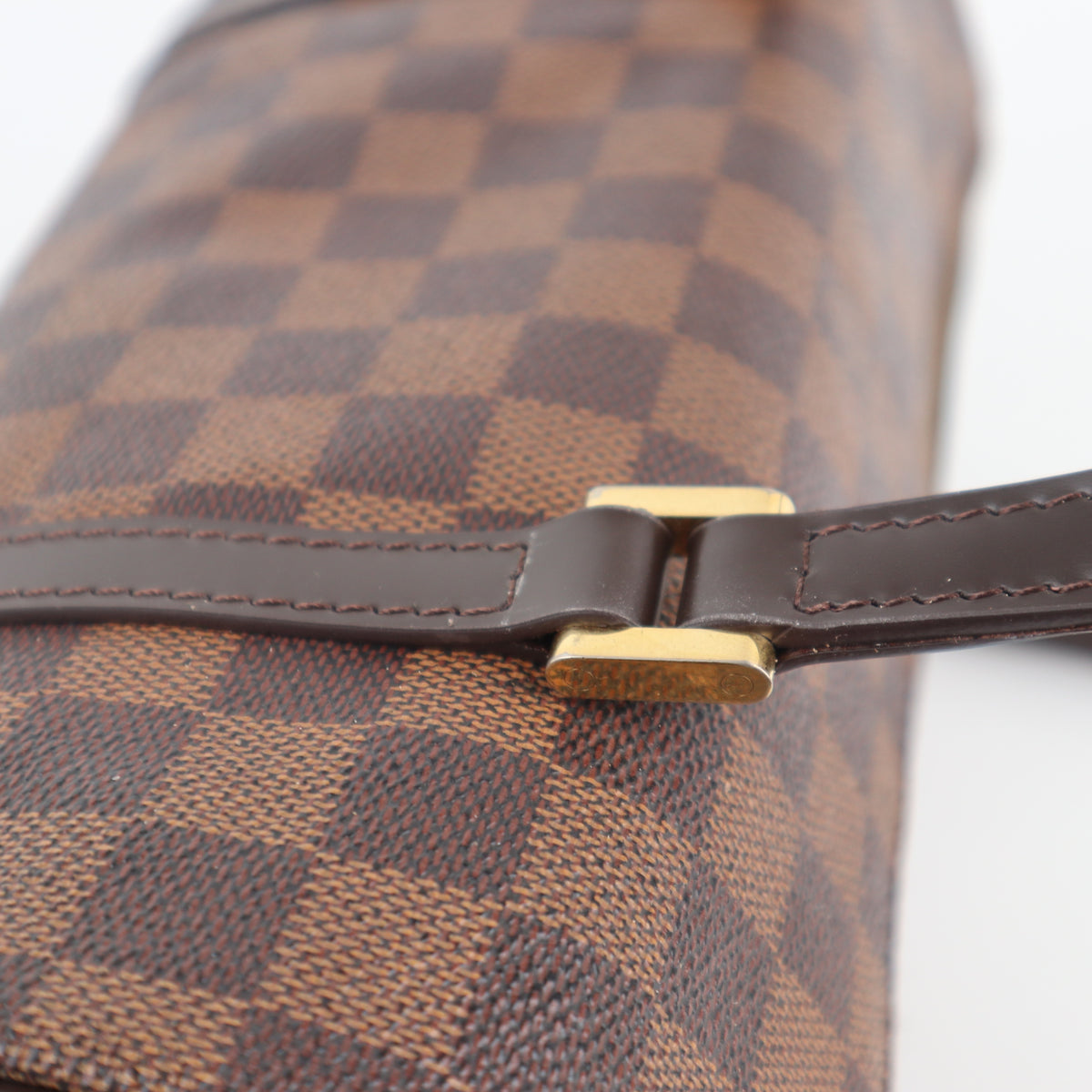 C2435R Louis Vuitton Shoulder Bag Damier Ebene Papillon 26 | Pre-Owned Excellent Brown Canvas Damier Ebene