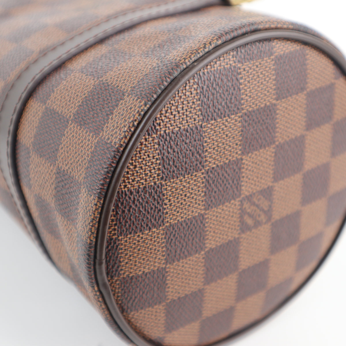 C2435R Louis Vuitton Shoulder Bag Damier Ebene Papillon 26 | Pre-Owned Excellent Brown Canvas Damier Ebene