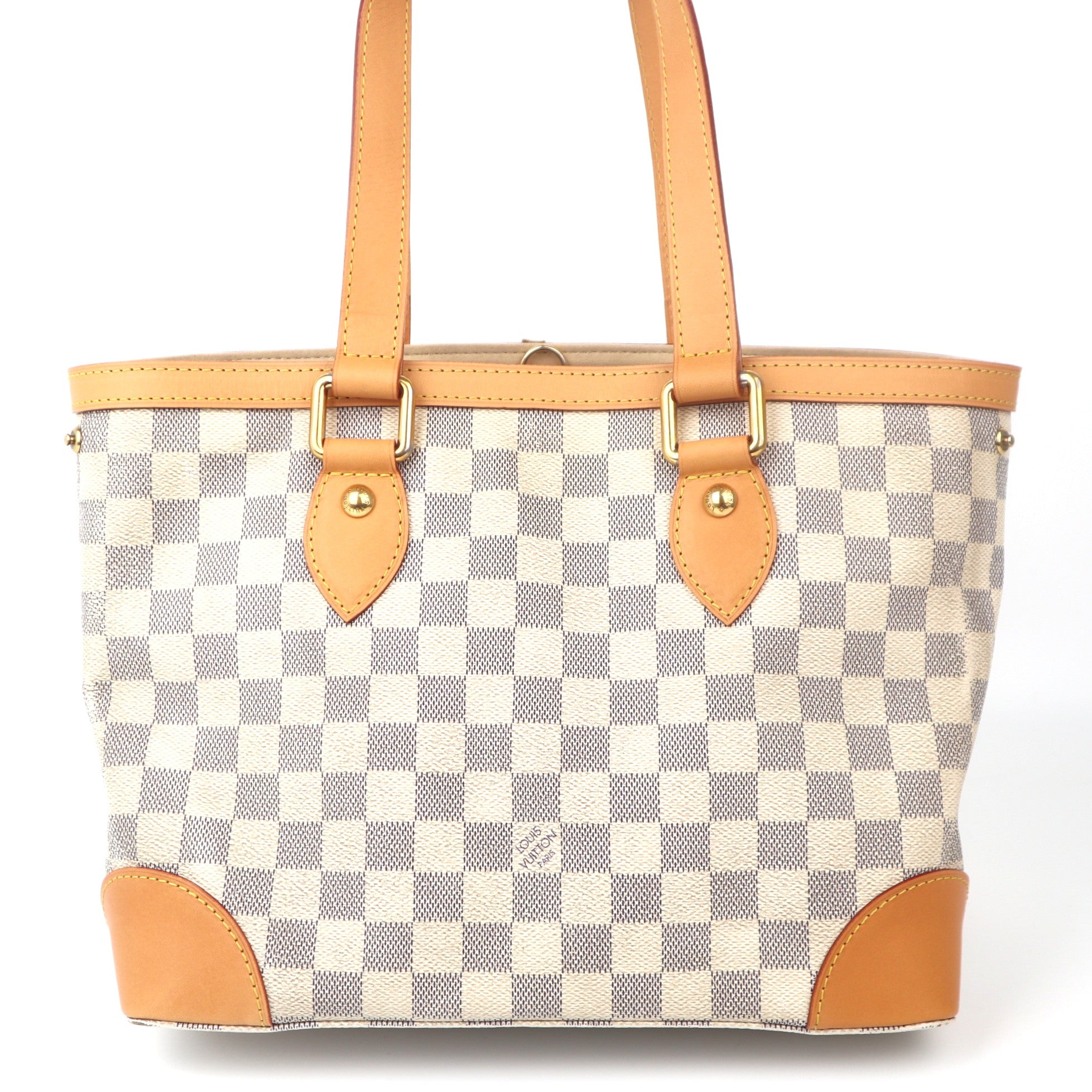 C1033 Louis Vuitton Damier Azur Hampstead PM tote bag-Pre Owned