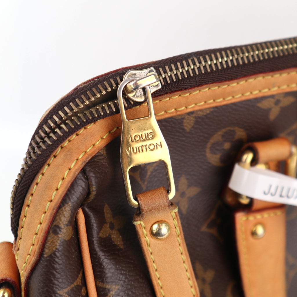 C2438 Louis Vuitton Shoulder Bag Monogram Canvas Retiro PM | Pre-Owned Very Good Brown Canvas Monogram