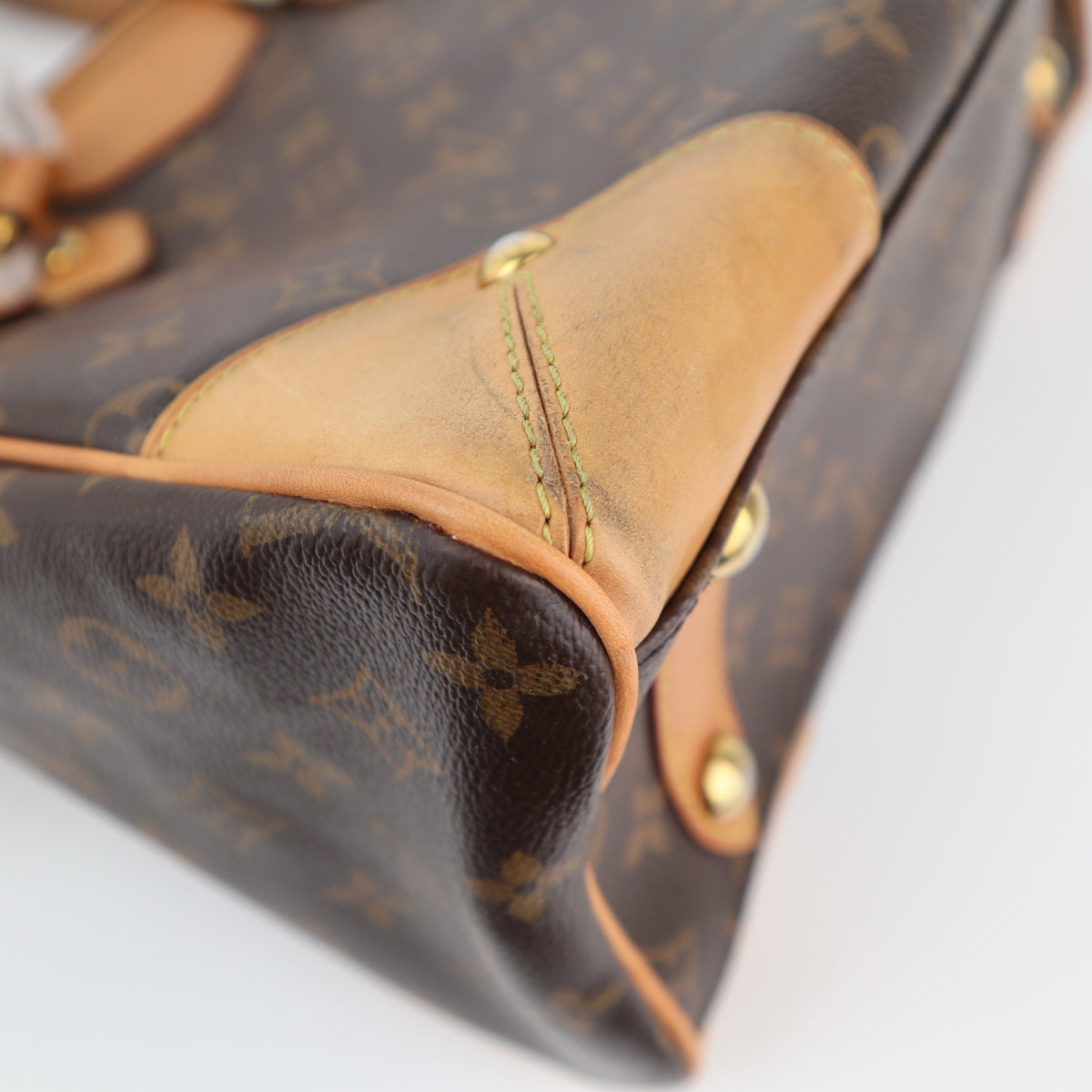 C2438 Louis Vuitton Shoulder Bag Monogram Canvas Retiro PM | Pre-Owned Very Good Brown Canvas Monogram