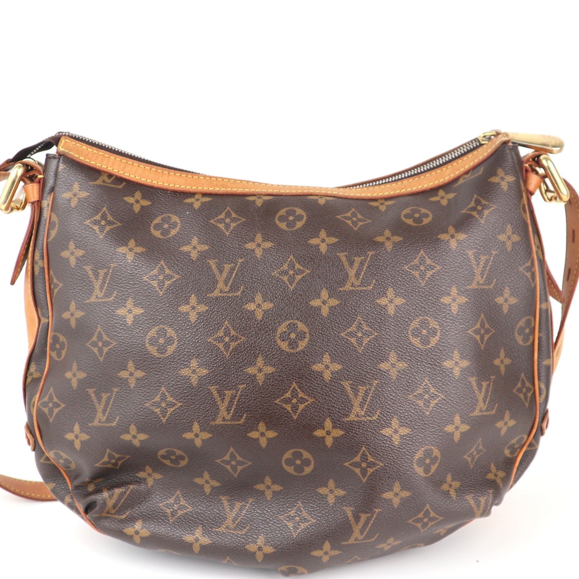 C2440 Louis Vuitton Shoulder Bag Monogram Canvas Tulum GM | Pre-Owned Very Good Brown Canvas Monogram