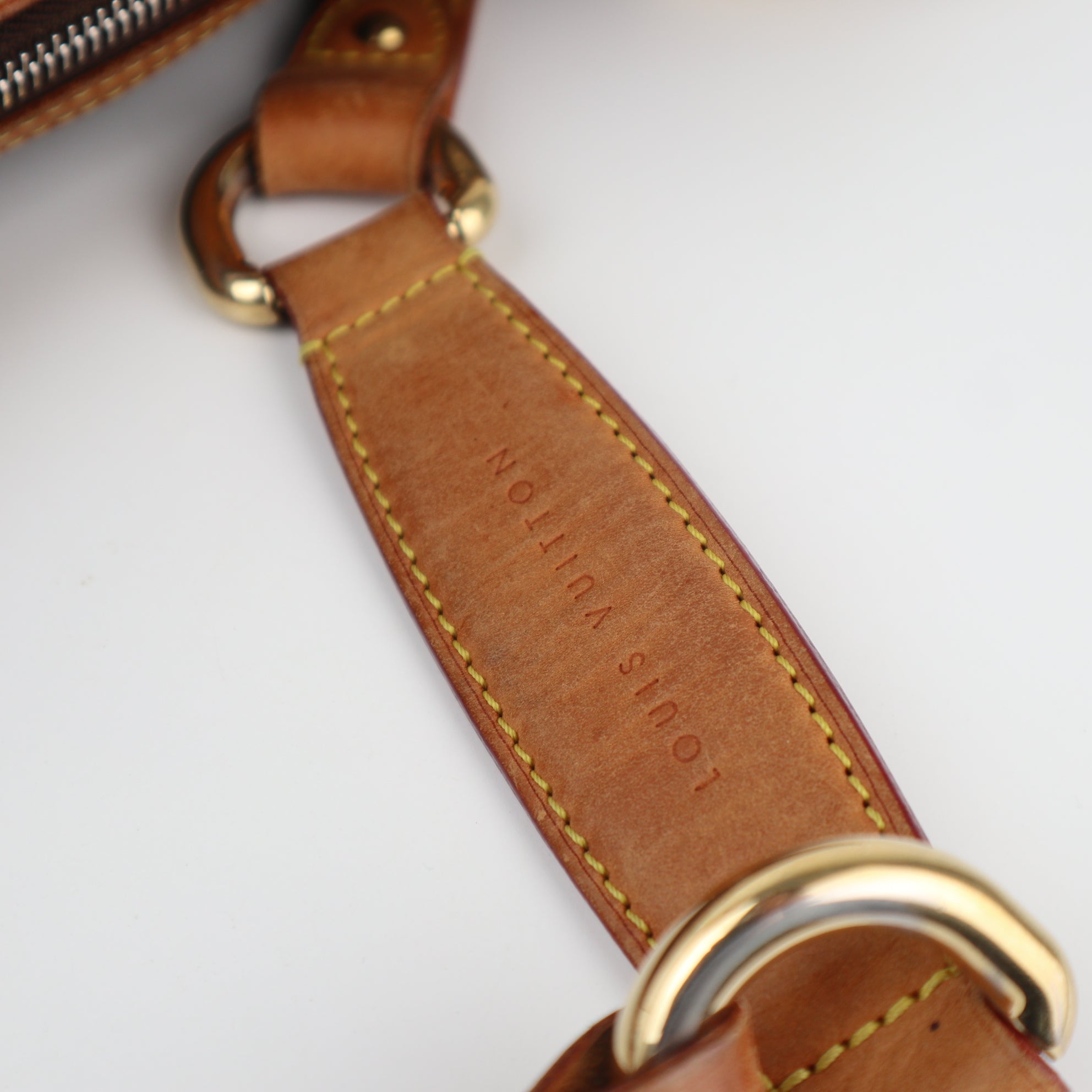 C2440 Louis Vuitton Shoulder Bag Monogram Canvas Tulum GM | Pre-Owned Very Good Brown Canvas Monogram