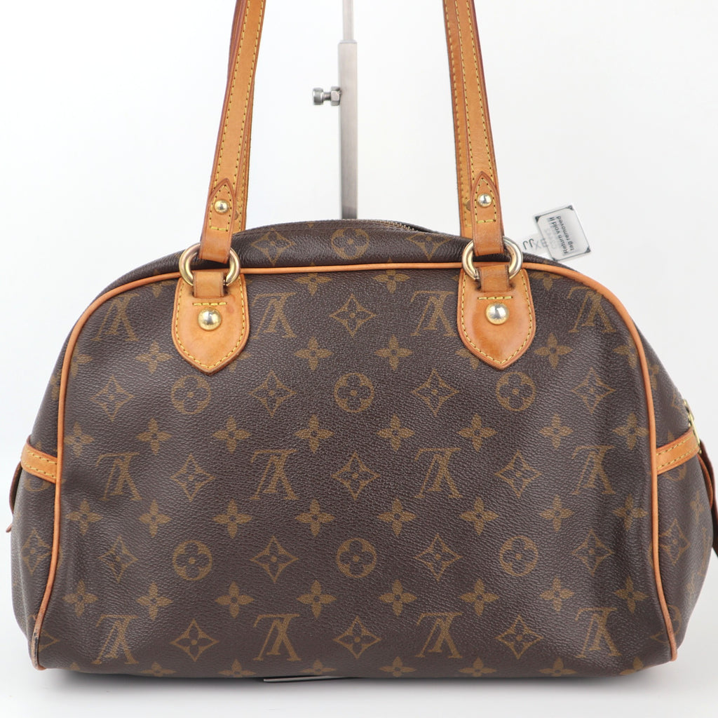 C2442 Louis Vuitton Shoulder Bag Monogram Canvas Montorgueil PM | Pre-Owned Very Good Brown Canvas Monogram