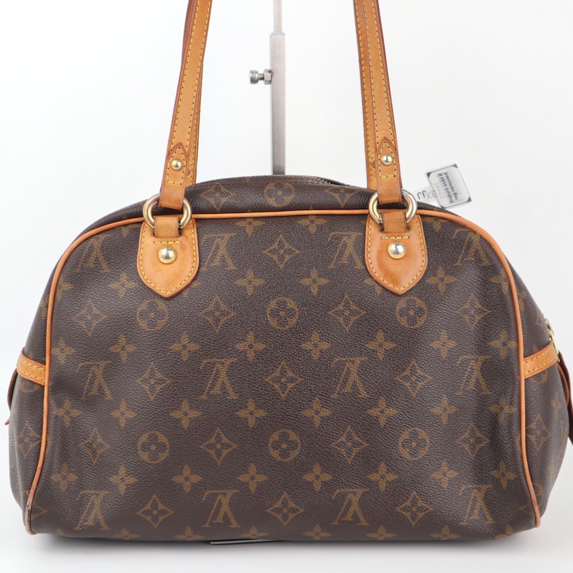 C2442 Louis Vuitton Shoulder Bag Monogram Canvas Montorgueil PM | Pre-Owned Very Good Brown Canvas Monogram
