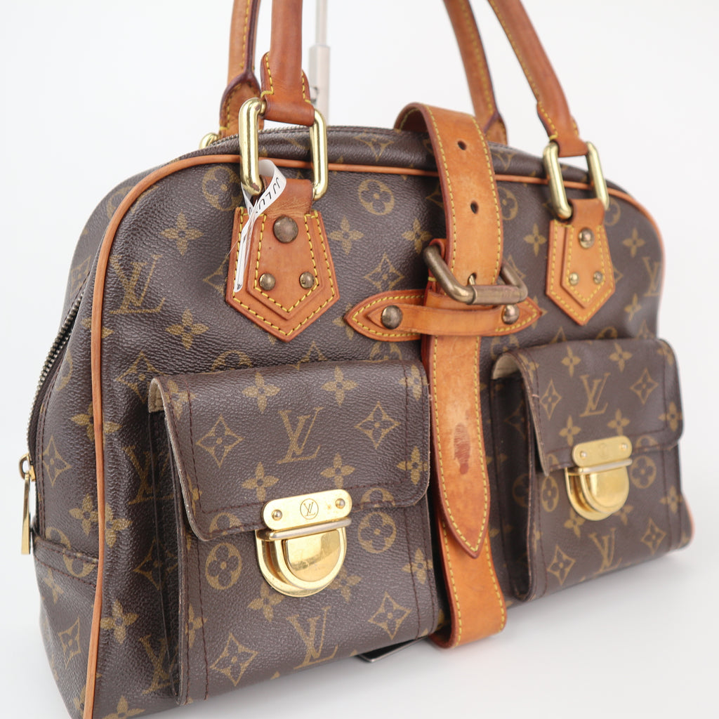 C2443 Louis Vuitton Shoulder Bag Monogram CanvasManhattan GM | Pre-Owned Very Good Brown Canvas Monogram