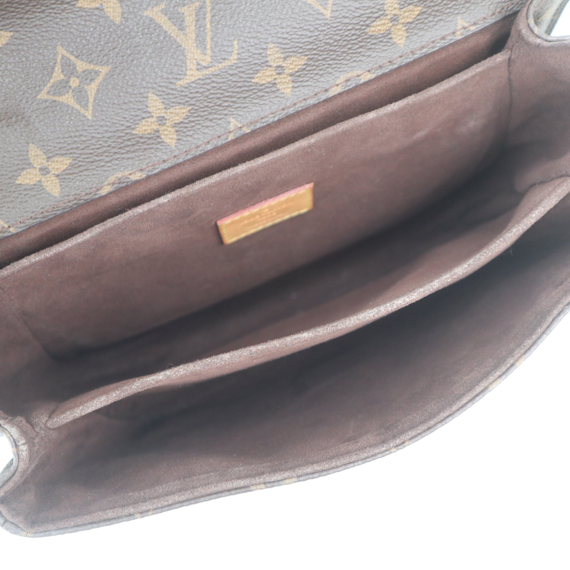 C1040 Louis Vuitton  Pochette Metis Monogram Canvas crossbody bag-Pre Owned