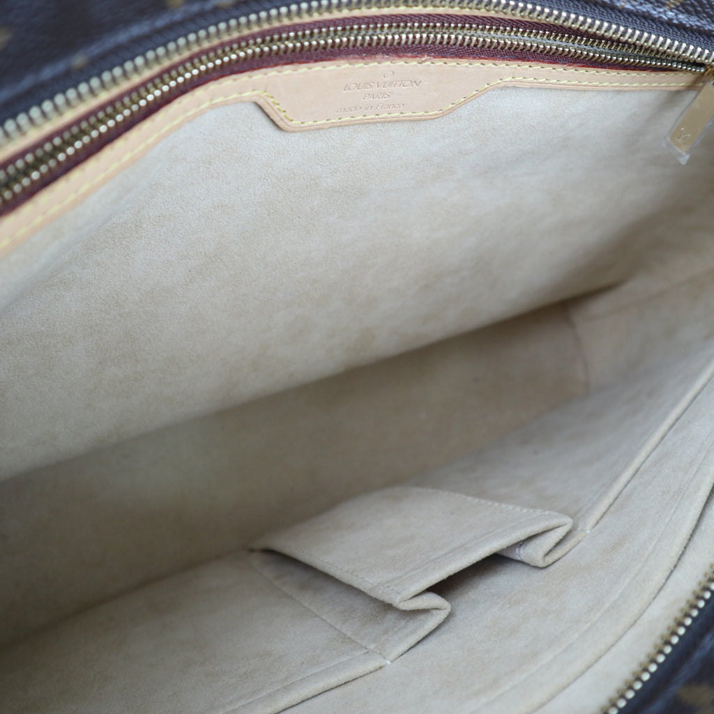 C2446 Louis Vuitton Shoulder Bag Monogram Luco | Pre-Owned Very Good Brown Canvas Monogram