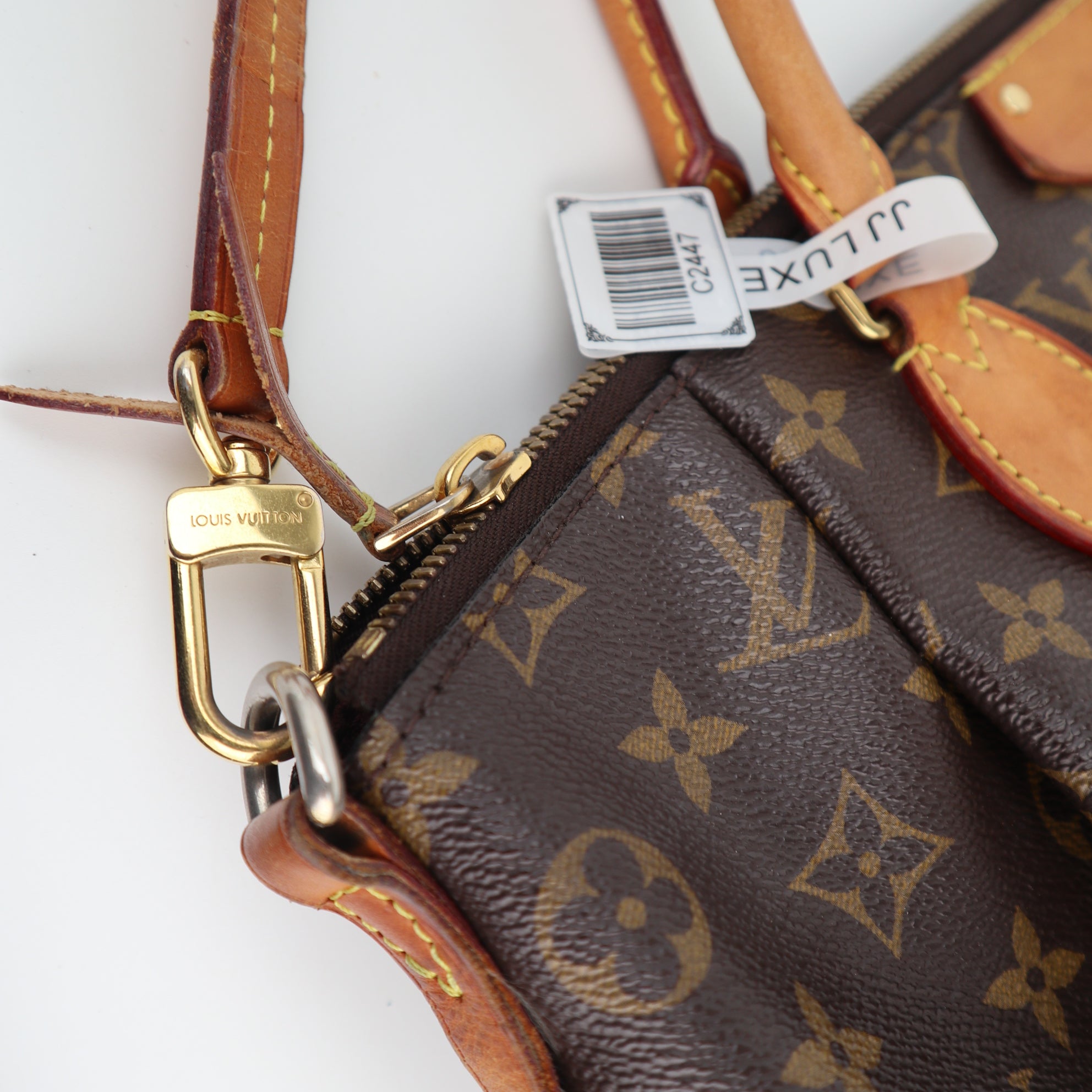 C2447 Louis Vuitton Shoulder Bag Monogram Turenne PM | Pre-Owned Very Good Brown Canvas Monogram