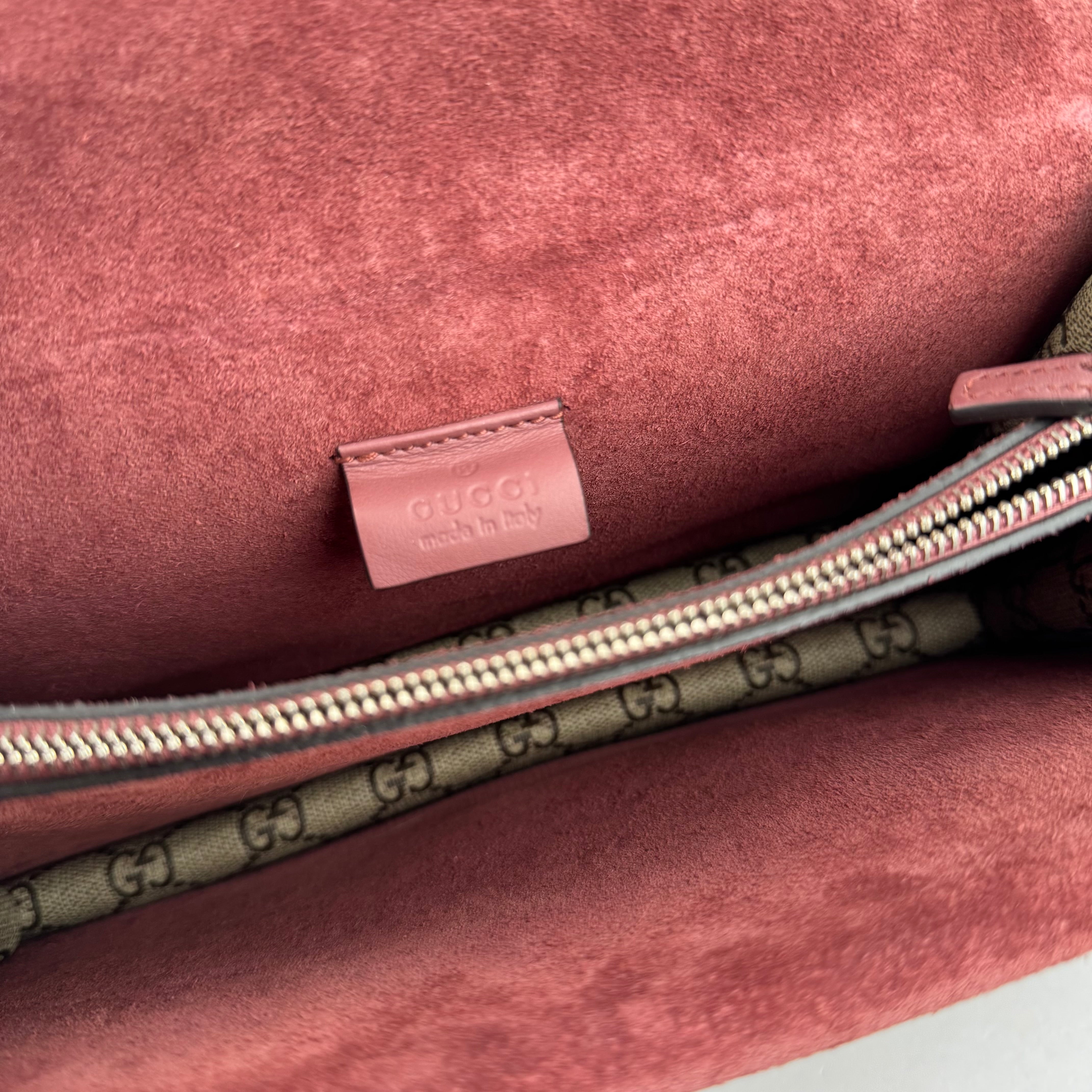 J1565 Gucci GG Marmont Floral Shoulder Bag- Pre Owned