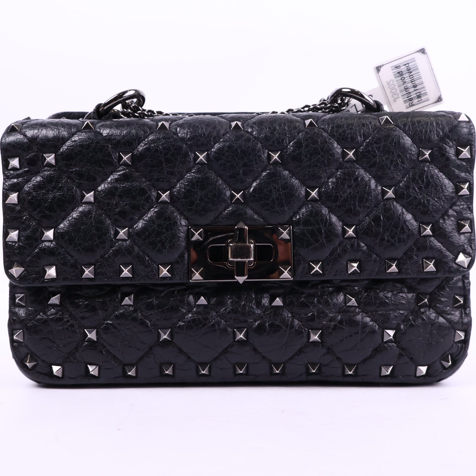 J3002 Valentino Crossbody Bag Rockstud Spike Crossbody Bag | Pre-Owned Like New leather