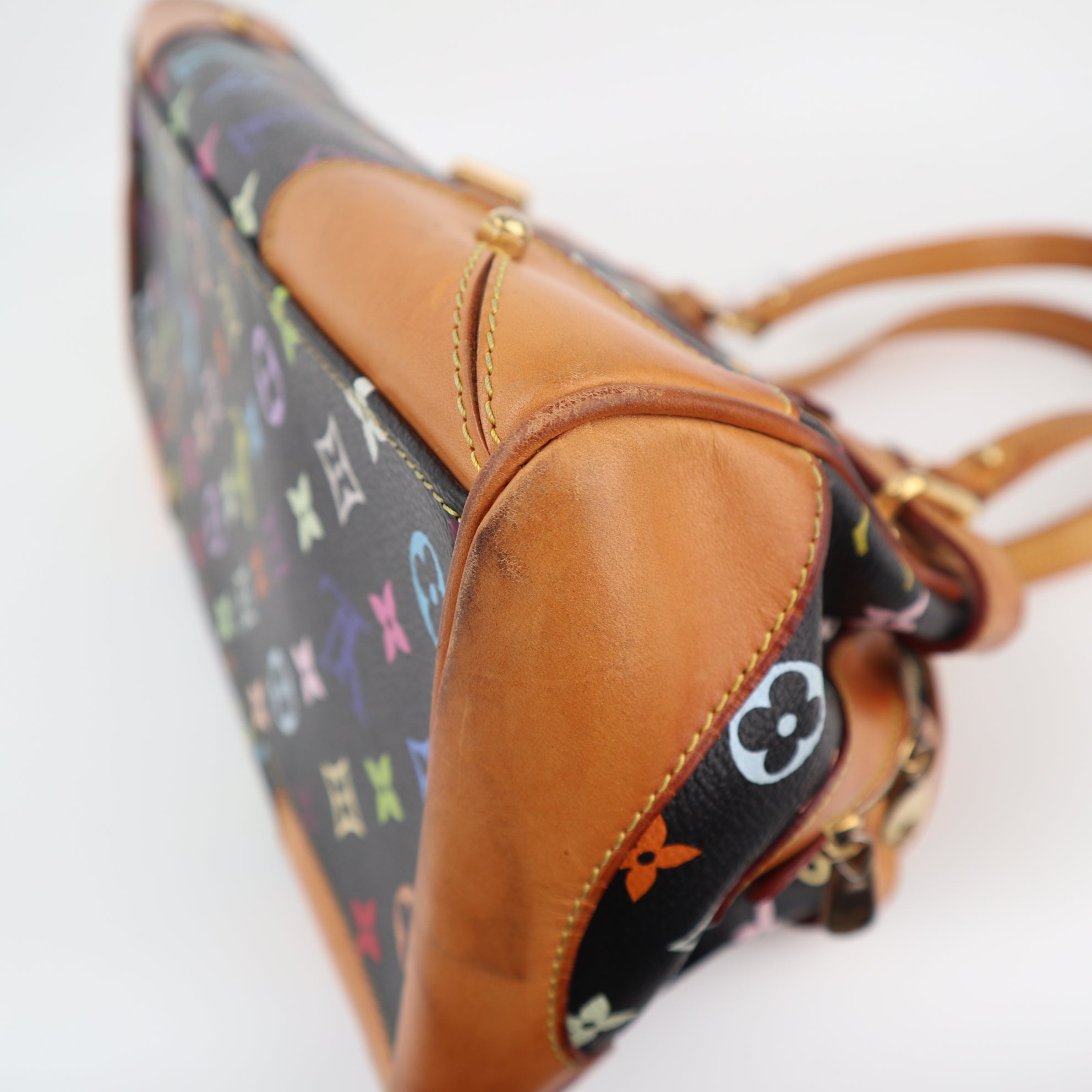 C2454 Louis Vuitton Shoulder Bag Monogram Multicolore Claudia Black | Pre-Owned Very Good Black Multicolour Canvas Monogram Multicolore