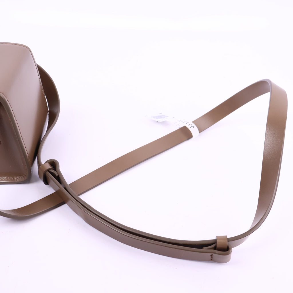 J3000 Lemaire Mini Bag Mini Camera Bag | Pre-Owned Like New Bronze Khaki leather