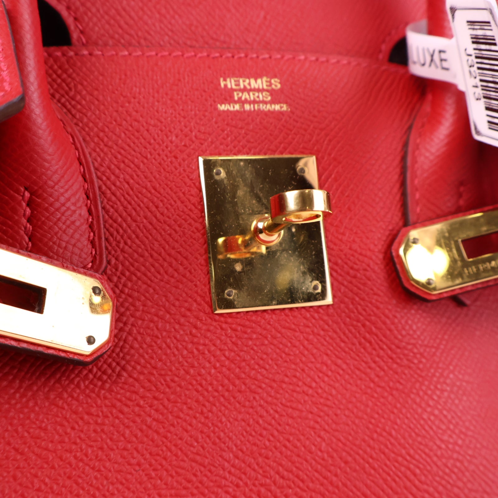 J3213 Hermes Top Handle Bag Birkin 30 | Pre-Owned Like New leather