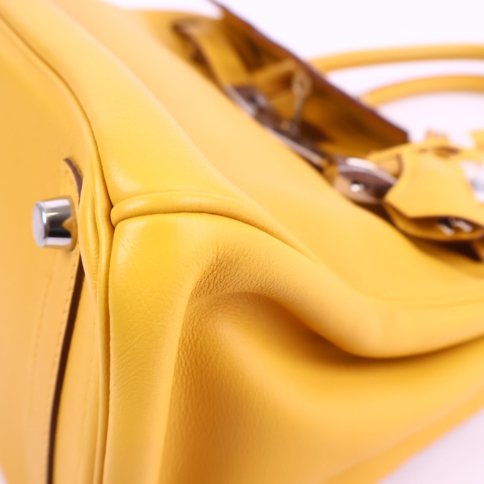 J3217 Hermes Top Handle Bag Birkin 30 | Pre-Owned Like New Swift leather