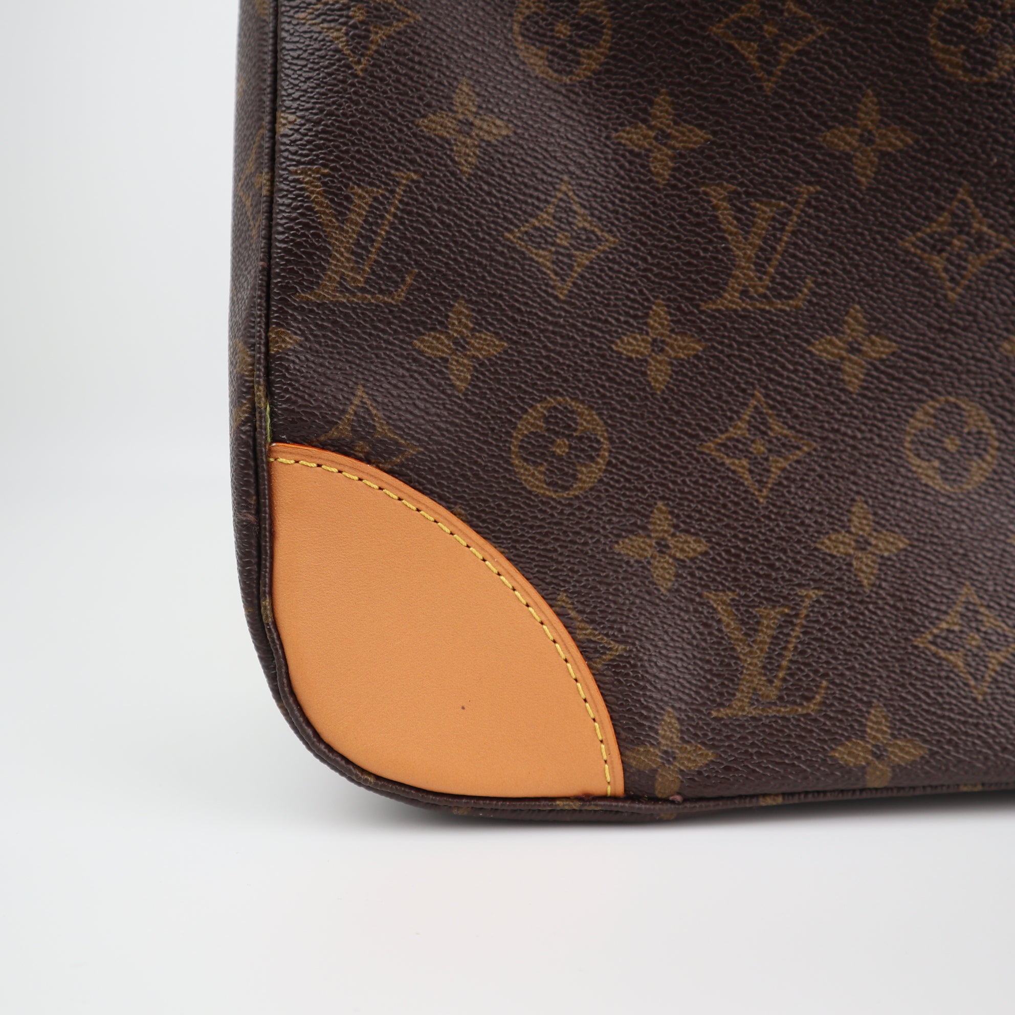 Louis Vuitton Monogram Canvas Boulogne 35 Shoulder Bag C1591R | Pre-Owned Excellent Brown Monogram Canvas