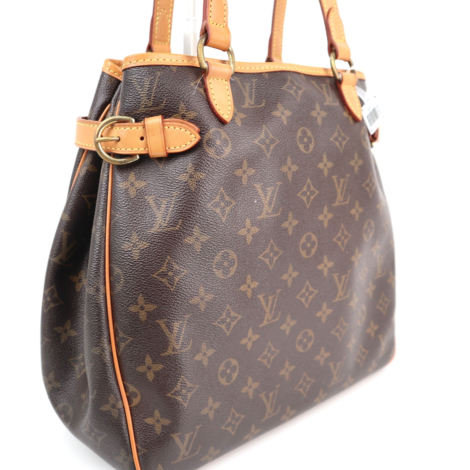 Louis Vuitton Monogram Batignolles Vertical Shoulder Bag C1595R | Pre-Owned Excellent Brown Monogram Canvas