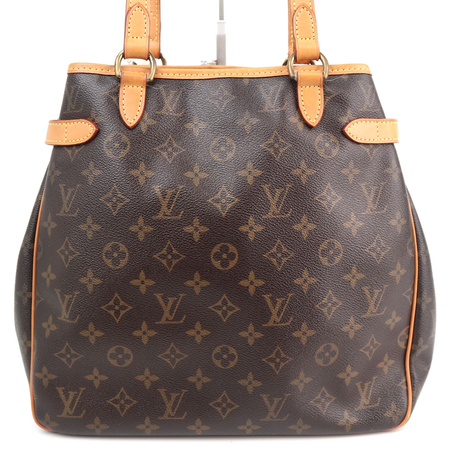 Louis Vuitton Monogram Batignolles Vertical Shoulder Bag C1595R | Pre-Owned Excellent Brown Monogram Canvas