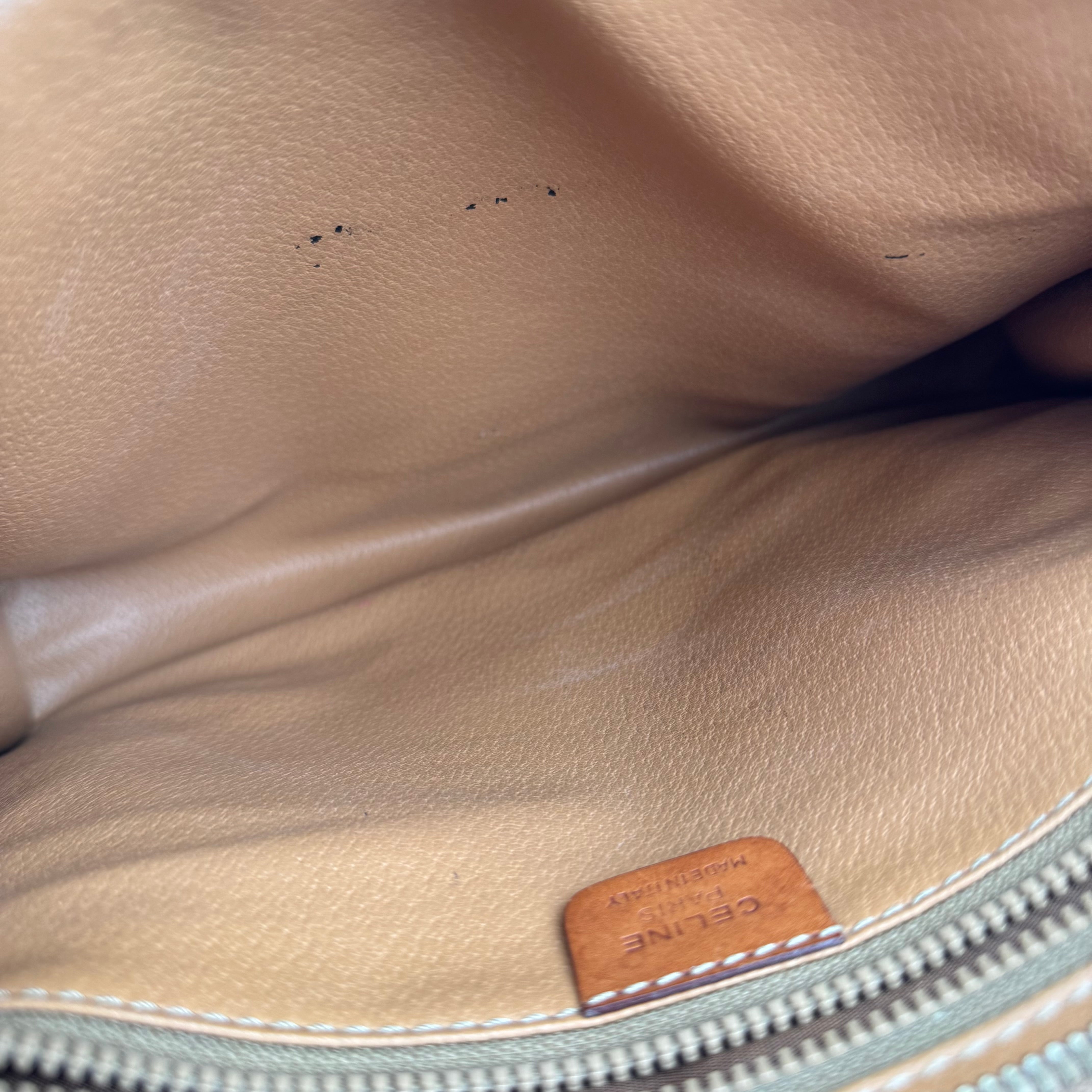 J1524 Celine Macadam PVC Leather Clutch Bag- Pre Owned