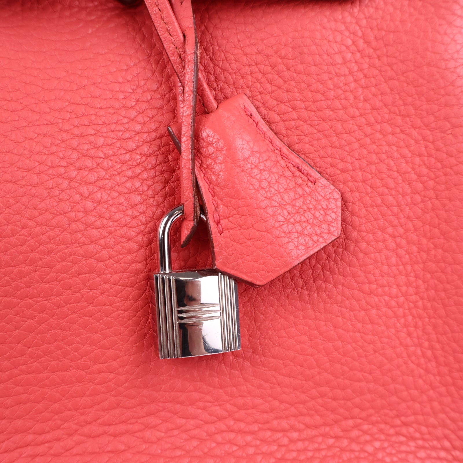 J3209 Hermes Top Handle Bag Birkin 30 | Pre-Owned Like New Rose Jaipur Togo leather