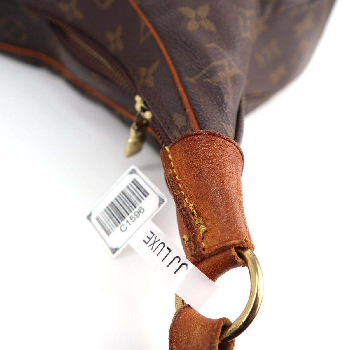 Louis Vuitton Monogram Canvas Boulogne 35 Shoulder Bag C1596 | Pre-Owned Good Brown Monogram Canvas