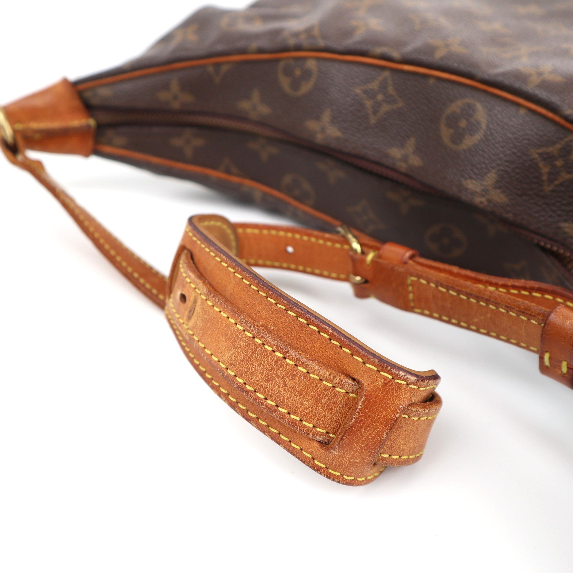 Louis Vuitton Monogram Canvas Boulogne 35 Shoulder Bag C1596 | Pre-Owned Good Brown Monogram Canvas