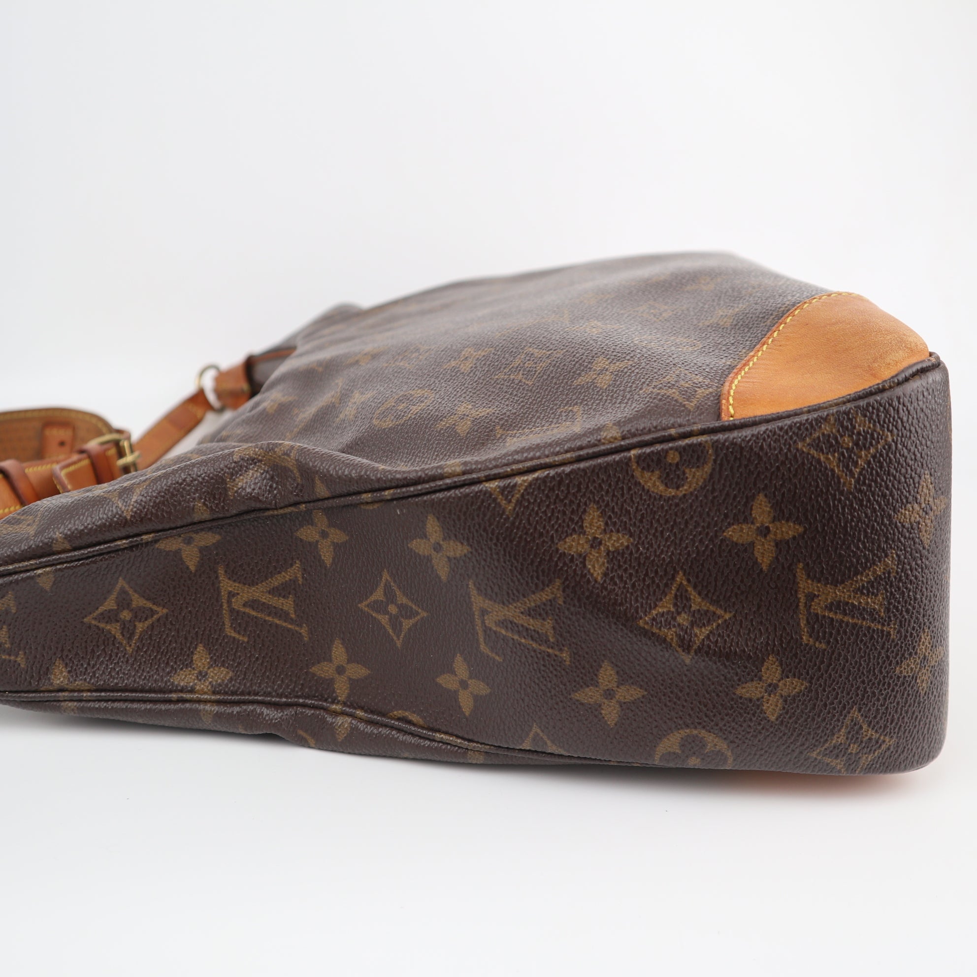 Louis Vuitton Monogram Canvas Boulogne 35 Shoulder Bag C1596 | Pre-Owned Good Brown Monogram Canvas