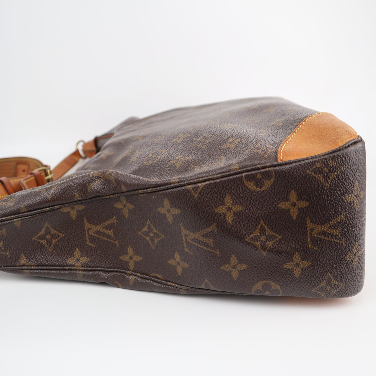 Louis Vuitton Monogram Canvas Boulogne 35 Shoulder Bag C1596 | Pre-Owned Good Brown Monogram Canvas